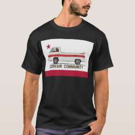 Camiseta Corvair Community Rampy California Flag