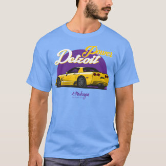 Camiseta Corvette C5 amarelo