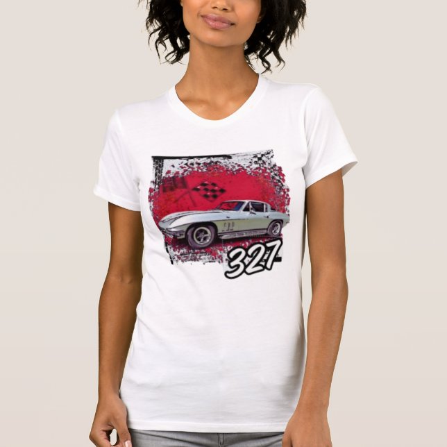 Camiseta Corvette clássico (Frente)