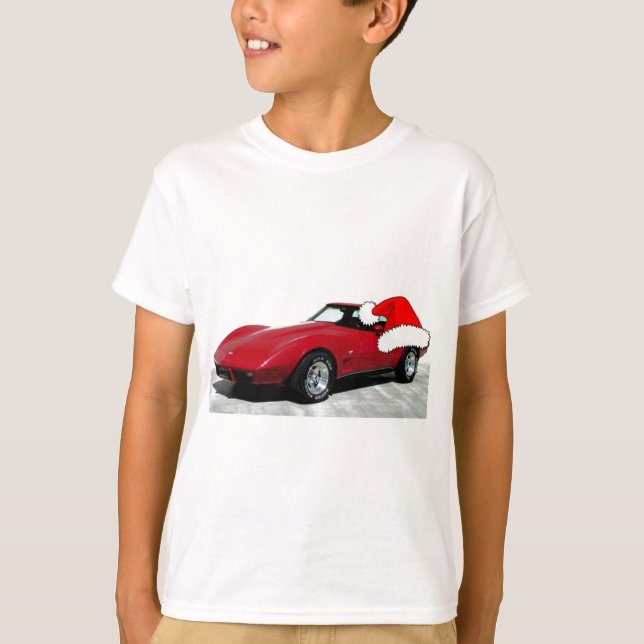 Camiseta Corvette Vermelho Natal 1979 (Frente)