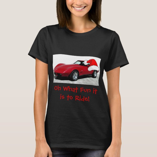 Camiseta Corvette Vermelho Natal 1979 (Frente)