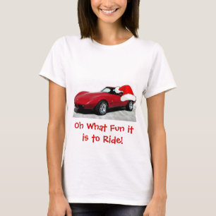 Camiseta Corvette Vermelho Natal 1979