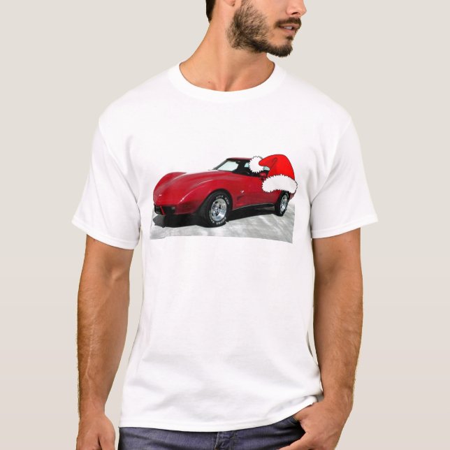 Camiseta Corvette Vermelho Natal 1979 (Frente)