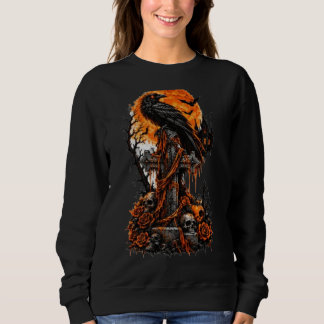 Camiseta Corvo & Cemitério Assombrado