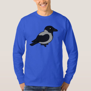 Camiseta Corvo encapuçado de Birdorable