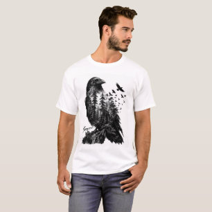 Camiseta Corvo Encharcado