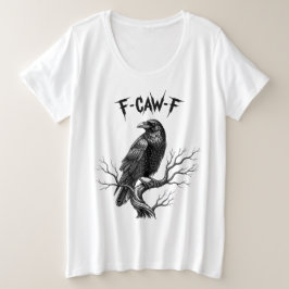 Camiseta Corvo - F-Caw-F