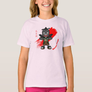 Camiseta Corvo Japonês Tengu Yokai