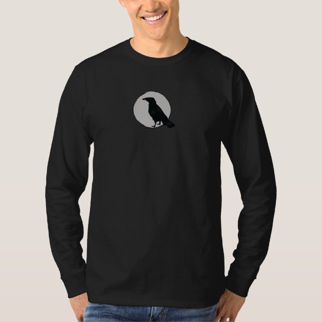 Camiseta corvo na lua (Frente)