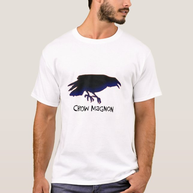 Camiseta Corvo realmente velho (Frente)