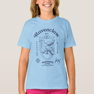 Camiseta CORVOCLAWSaber Crest de Sabedoria e Aprendizado