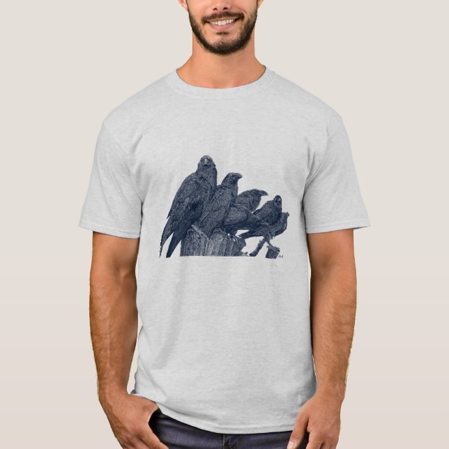 Camiseta Corvos, Assassinato de Corvos (Frente)