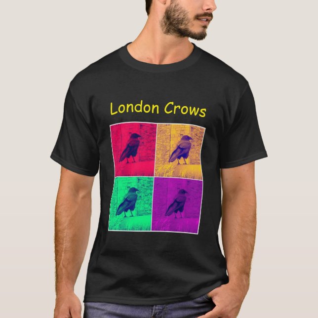 Camiseta Corvos da torre de Londres (Frente)