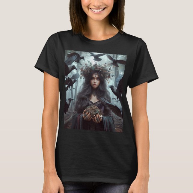 Camiseta Corvos E O Ritual (Frente)