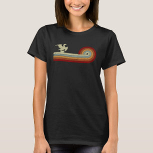 Camiseta Corvos-marinhos Homens Mulheres Estilo Retroativo