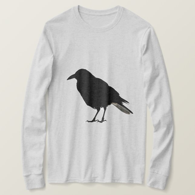 Camiseta Corvos pretos (Frente do Design)
