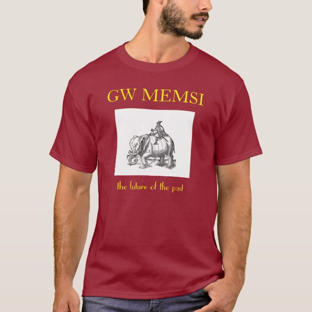 Camiseta Coryate, GW MEMSI, o futuro do passado (Frente)
