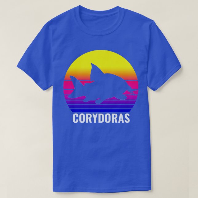 Camiseta Corydoras Catfish Aquarium Fish Socorro (Frente do Design)