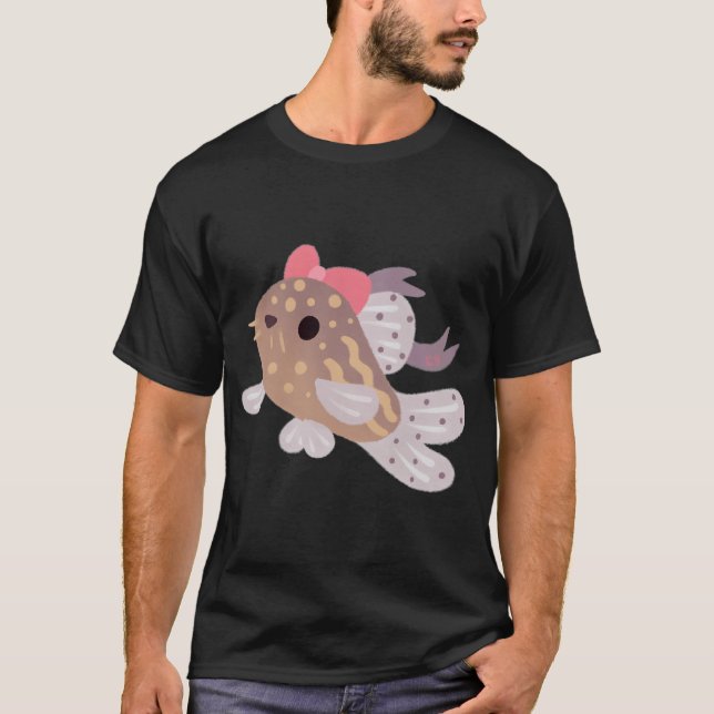 Camiseta Corydoras fita - preto (Frente)