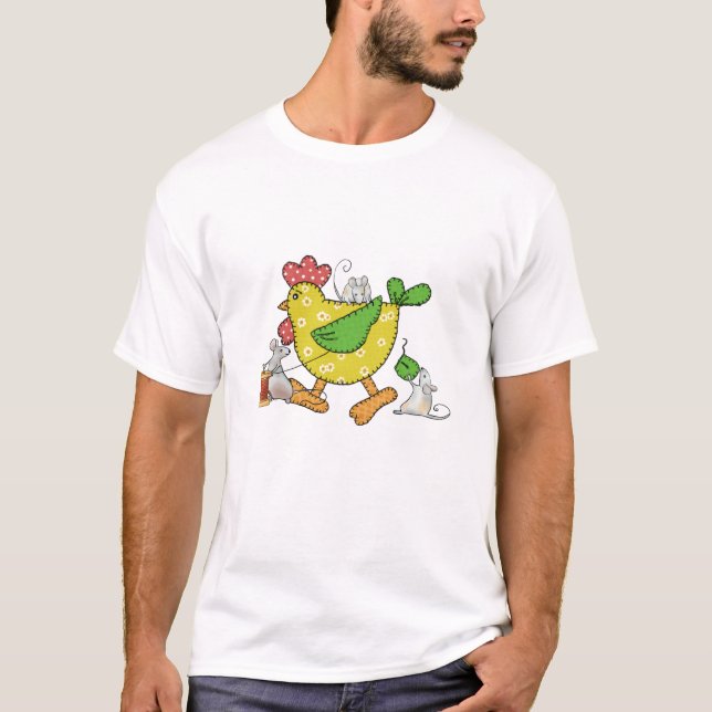 Camiseta Cosão galinha (Frente)