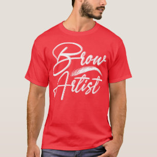 Camiseta Cosmetologista Cosmetólogo de Makeup Brow