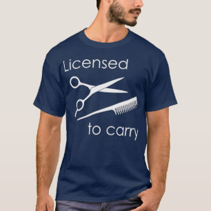 Camiseta Cosmetólogo Licenciado Para Cosmetologia Do Carre