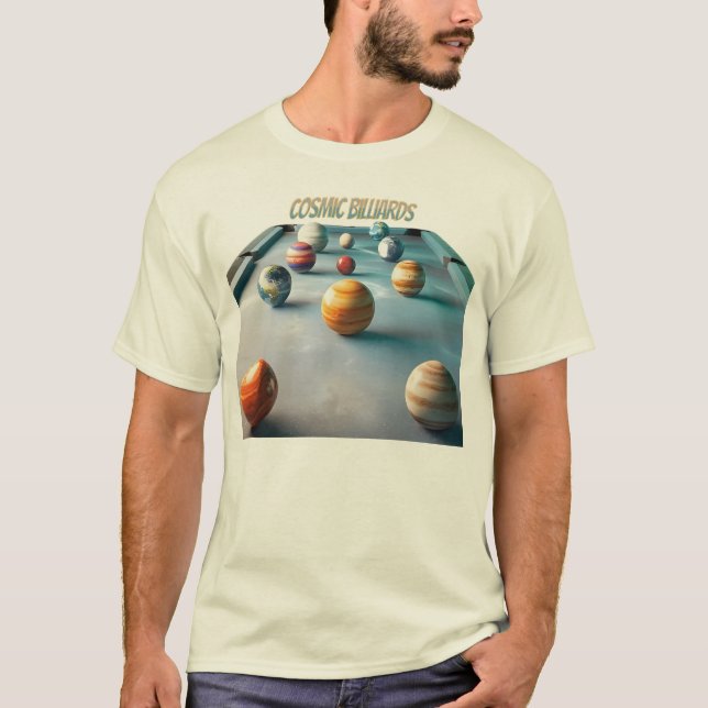 Camiseta Cosmic Billiards (Frente)