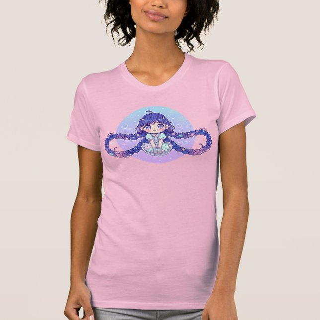 Camiseta Cosmic Braids of Innocence (Frente)