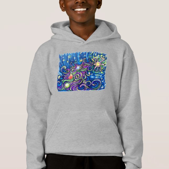 Camiseta Cosmic Christmas Tree (Frente)