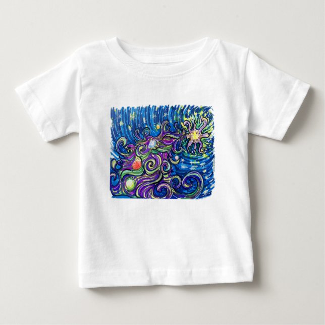 Camiseta Cosmic Christmas Tree (Frente)