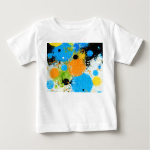 Camiseta Cosmic Chromatic Splatter: Abstract Orbit