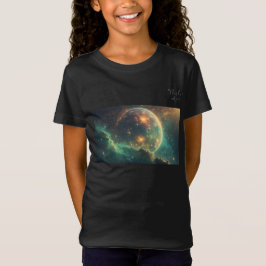 Camiseta Cosmic Dawn Nebula Design