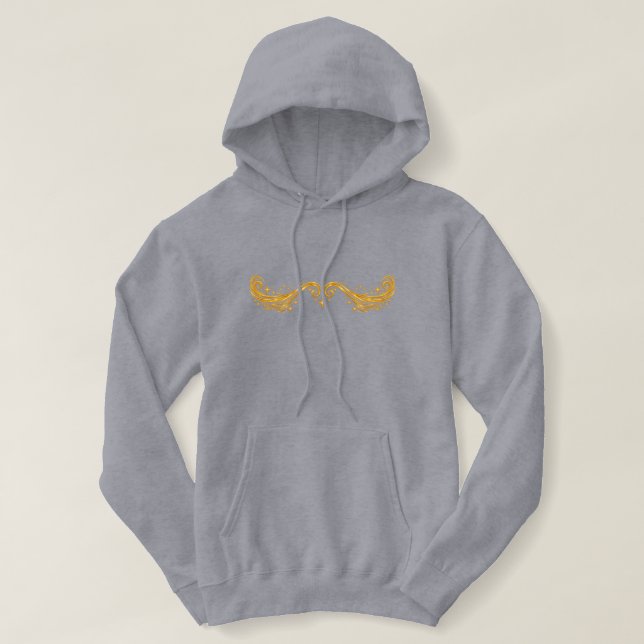 Camiseta Cosmic Design Gold Galaxy   (Frente do Design)
