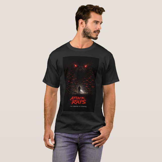 Camiseta Cosmic Eye™ – Attack of the Rats “Swarm Is Coming” (Frente Completa)
