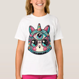 Camiseta "Cosmic Feline Fantasy"