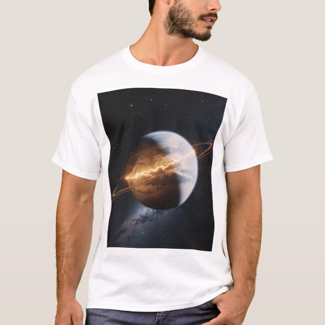 Camiseta Cosmic healing -- space view  (Frente)