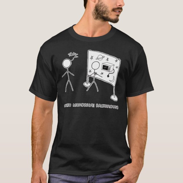 Camiseta Cosmic Microwave Background (Frente)