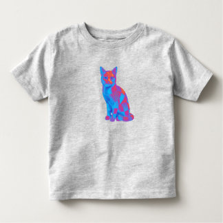 Camiseta Cosmic Quilt Feline – Trippy Geometric Cat Art