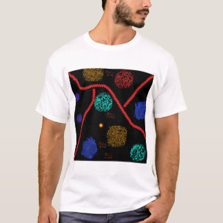 Camiseta Cosmic Safari - Abstract Geometric Art