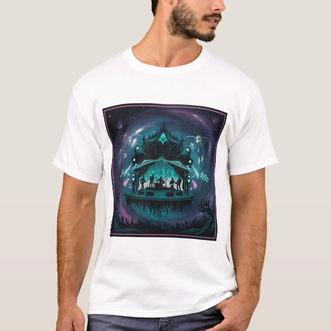 Camiseta Cosmic Soundwave (Frente)