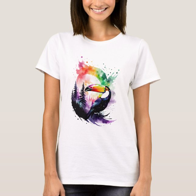Camiseta Cosmic Toucan (Frente)