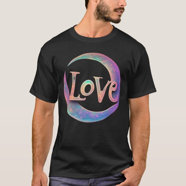 Camiseta Cósmico Eu Te Amo (Frente)