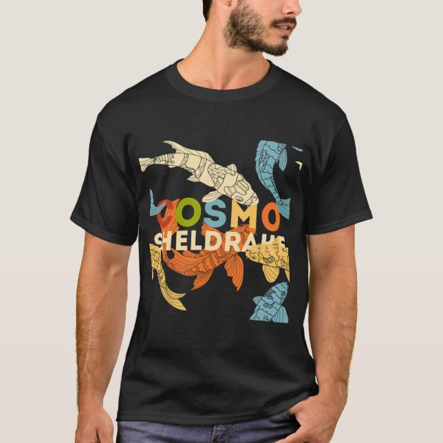 Camiseta Cosmo Sheldrake com Koi Fish (Frente)