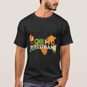 Camiseta Cosmo Sheldrake e Peixe