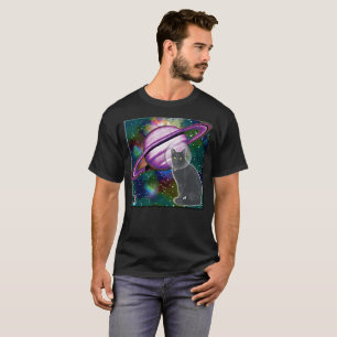 Camiseta Cosmo Space Cat