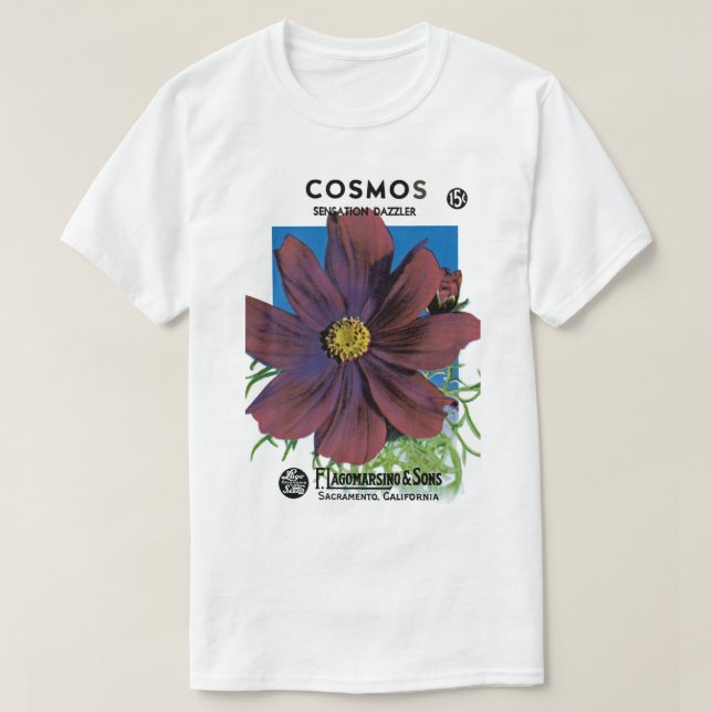 Camiseta Cosmos (Frente do Design)