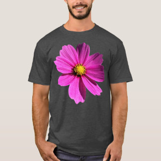 Camiseta Cosmos de Flor Roxo