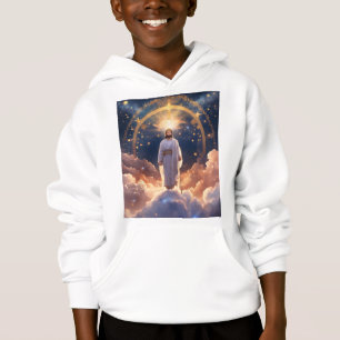 Camiseta 🌟 Cosmos Divinos: Jesus Entre as Estrelas ✝️ ✨