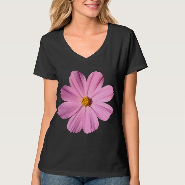 Camiseta Cosmos Rosa (Frente)