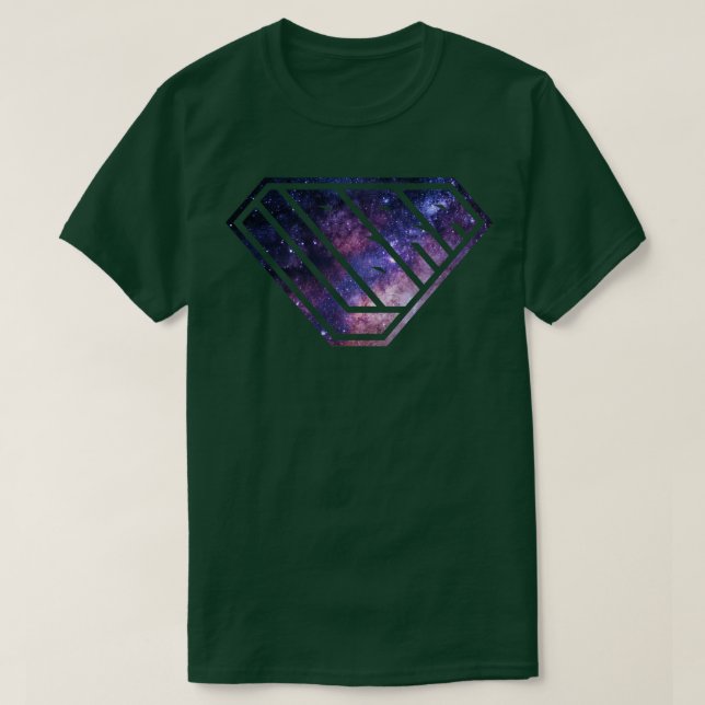 Camiseta Cosmos Zodiac com Superpotência Libra (Frente do Design)